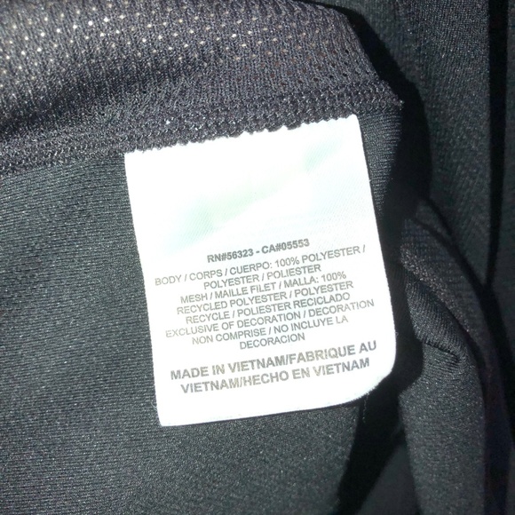 NIKE DRI-FIT Reflective Mesh Back Vent Scoop Neck Tagless Athletic Tank Top NEW! - Picture 9 of 10